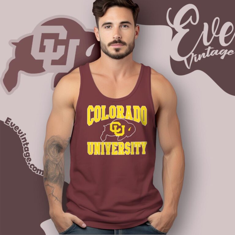 Colorado University Buffaloes Shirt Tank Top Racerback Colorado University Buffaloes Shirt Tank Top Racerback