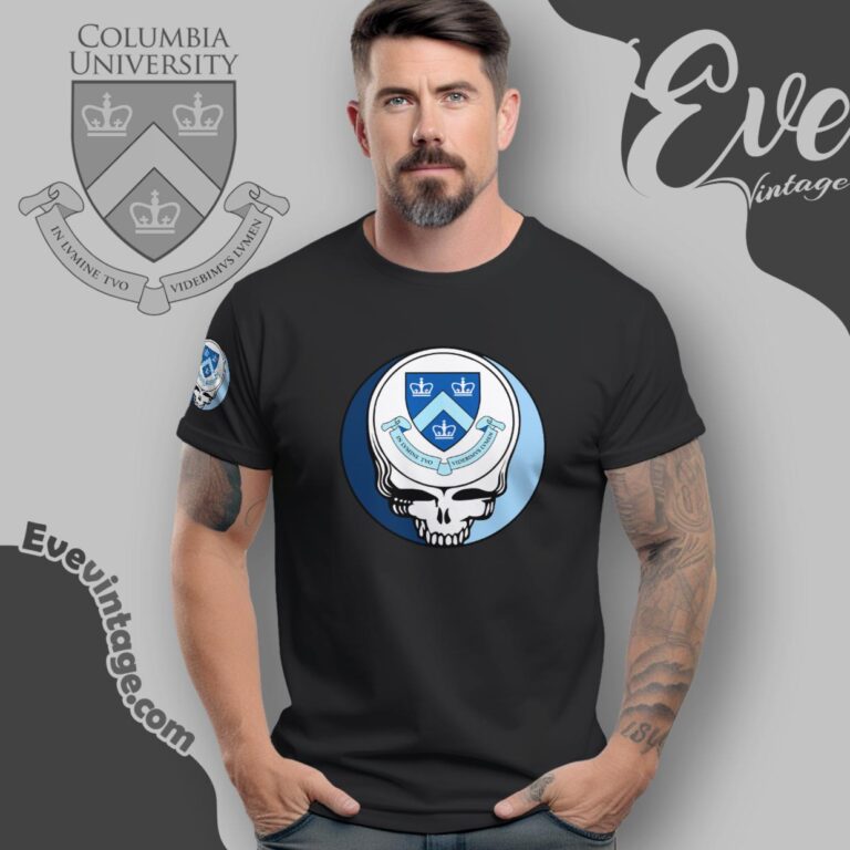 Columbia University Steal Your Face Grateful Dead Shirt T Shirt Columbia University Steal Your Face Grateful Dead Shirt T Shirt