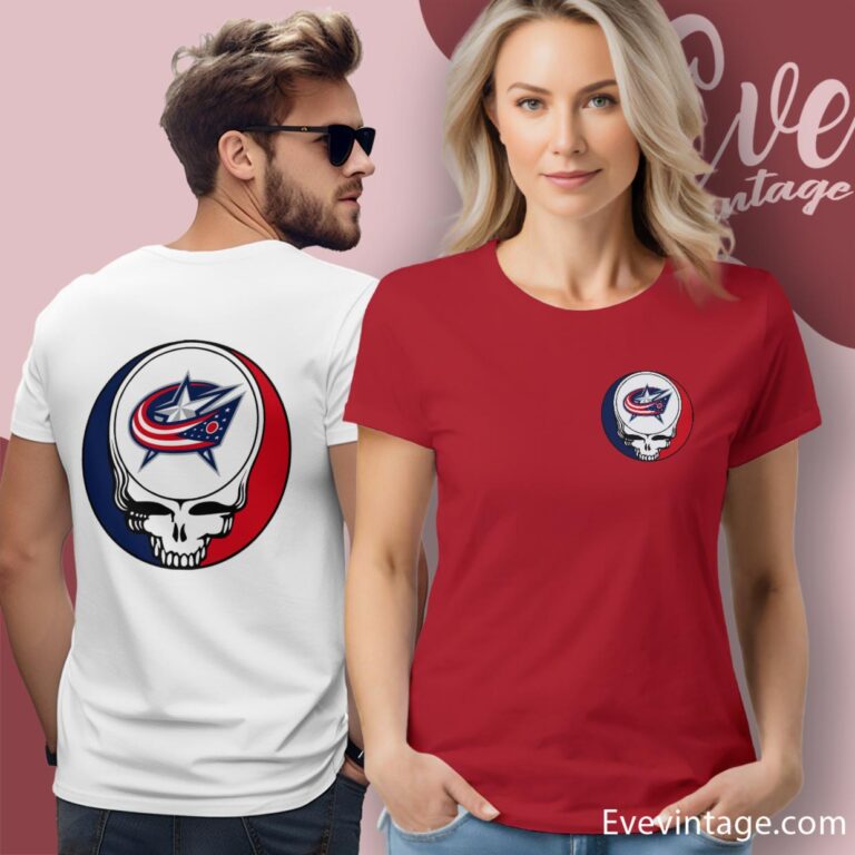 Columbus Blue Jackets Steal Your Face Grateful Dead Shirt Women T Shirt Columbus Blue Jackets Steal Your Face Grateful Dead Shirt Women T Shirt