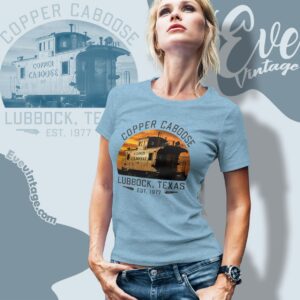 Copper Caboose Shirt – Lubbock Tx Bar Grill Women T shirt