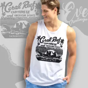 Coral Reef Shirt Sacramento Tiki Bar Tank Top Racerback