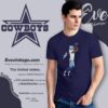Cowboys George Pickens Toe Tap Catch Signature Shirt T shirt