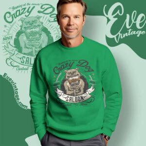 Crazy Dog Saloon Shirt - Cantrall IL Dive Bar tee 3 Crazy Dog Saloon Shirt Cantrall Il Dive Bar Sweatshirt