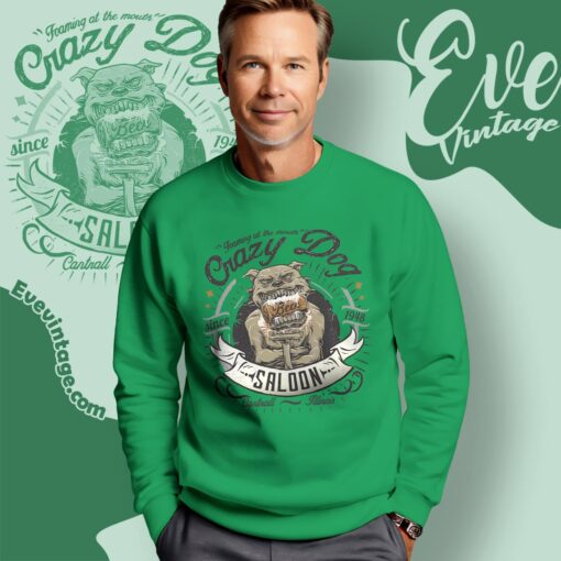 Crazy Dog Saloon Shirt – Cantrall IL Dive Bar tee