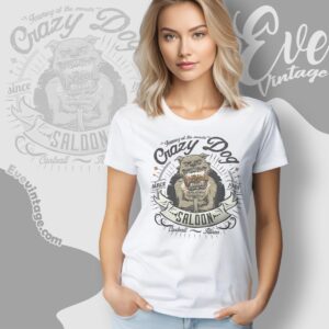Crazy Dog Saloon Shirt – Cantrall IL Dive Bar tee Crazy Dog Saloon Shirt – Cantrall IL Dive Bar tee
