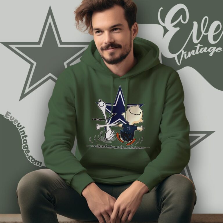 Dallas Cowboys Charlie Brown Snoopy Happy Dancing Shirt Hoodie Dallas Cowboys Charlie Brown Snoopy Happy Dancing Shirt Hoodie