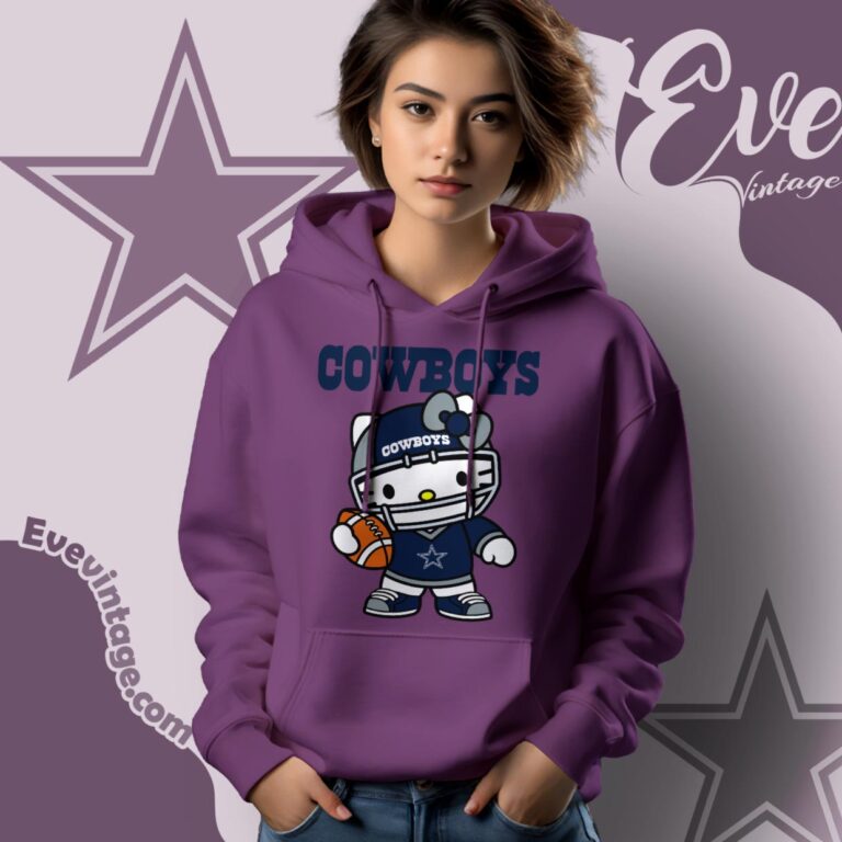 Dallas Cowboys Hello Kitty Shirt Hoodie Dallas Cowboys Hello Kitty Shirt Hoodie