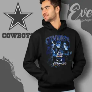 Dallas Cowboys Horror Halloween Hoodie
