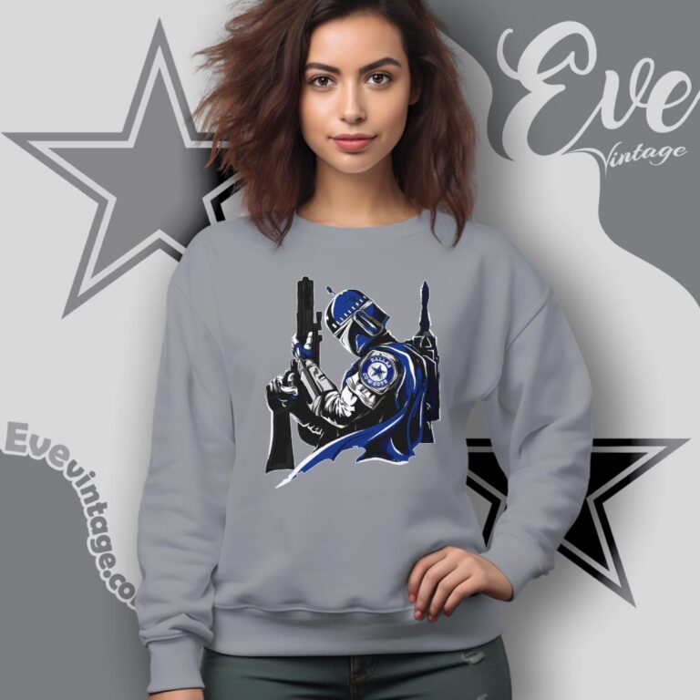 Dallas Cowboys Mandalorian Star Wars Shirt Sweatshirt Dallas Cowboys Mandalorian Star Wars Shirt Sweatshirt