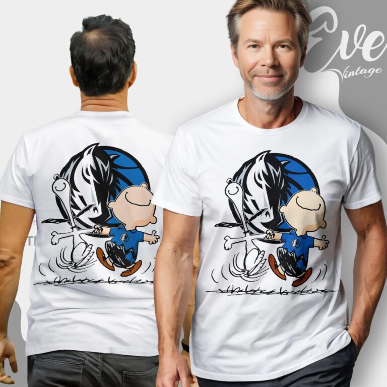 Dallas Mavericks Charlie Brown Snoopy Happy Dancing Shirt T Shirt Dallas Mavericks Charlie Brown Snoopy Happy Dancing Shirt T Shirt