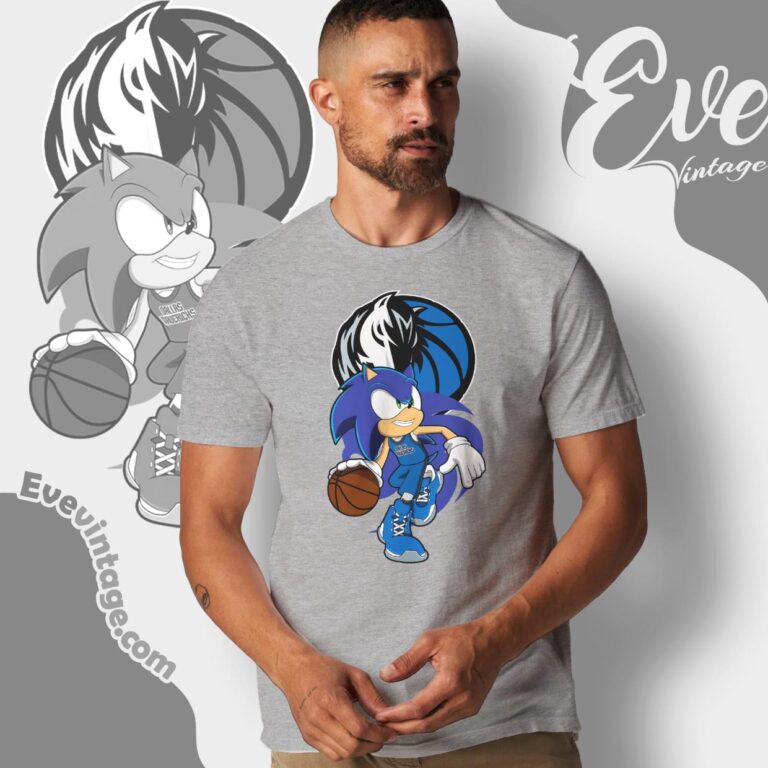 Dallas Mavericks Sonic The Hedgehog Shirt T shirt Dallas Mavericks Sonic The Hedgehog Shirt T shirt