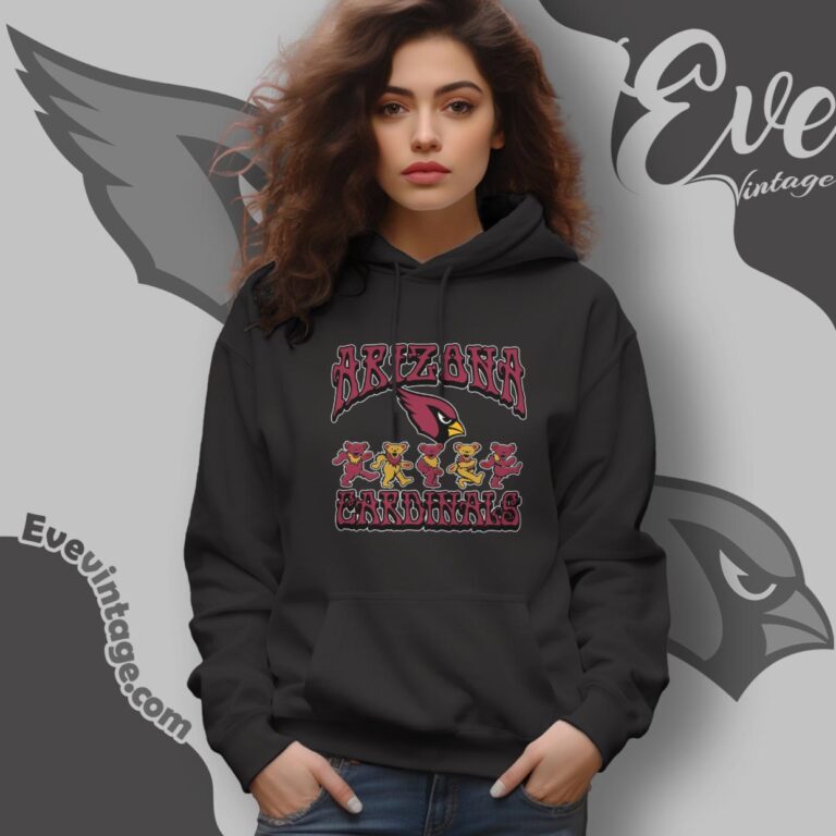 Dancing Bears Arizona Cardinals Grateful Dead Shirt Hoodie Dancing Bears Arizona Cardinals Grateful Dead Shirt Hoodie
