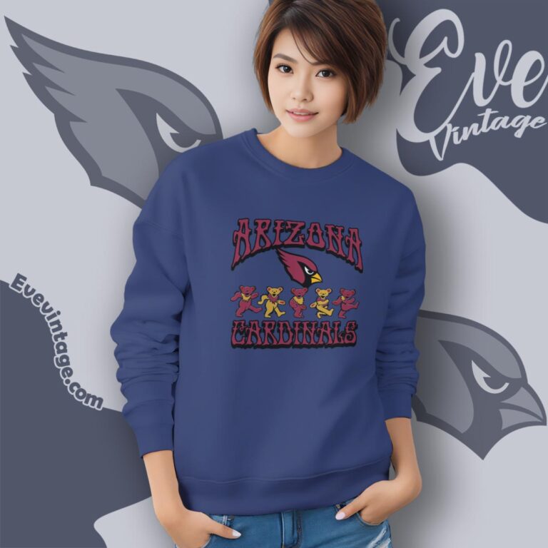 Dancing Bears Arizona Cardinals Grateful Dead Shirt Sweatshirt Dancing Bears Arizona Cardinals Grateful Dead Shirt Sweatshirt