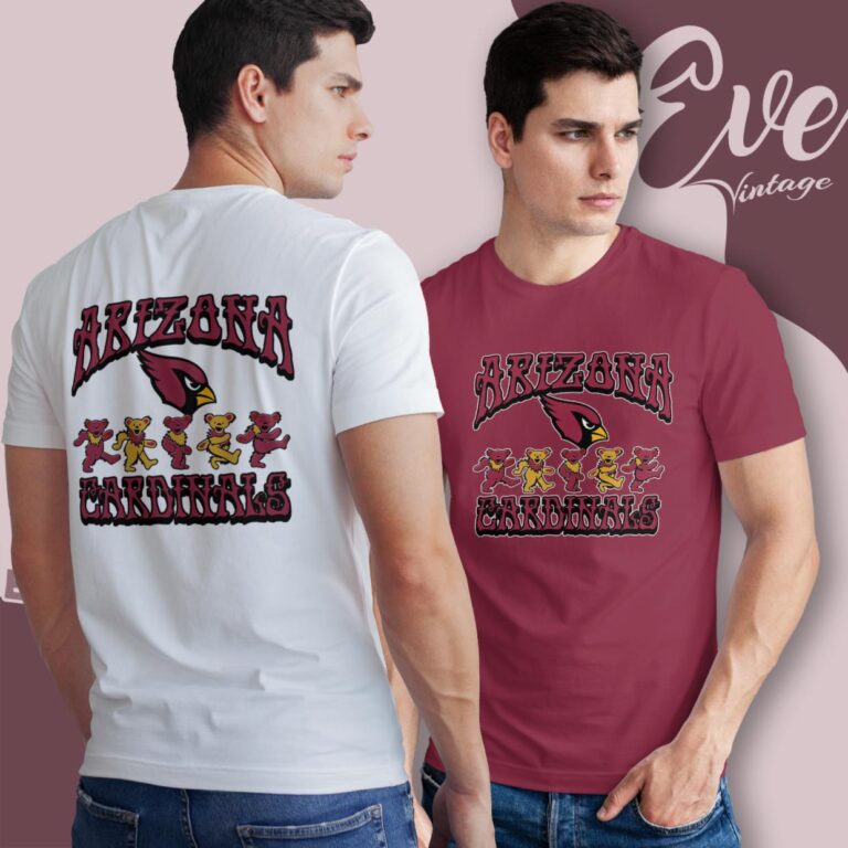 Dancing Bears Arizona Cardinals Grateful Dead Shirt T Shirt Dancing Bears Arizona Cardinals Grateful Dead Shirt T Shirt