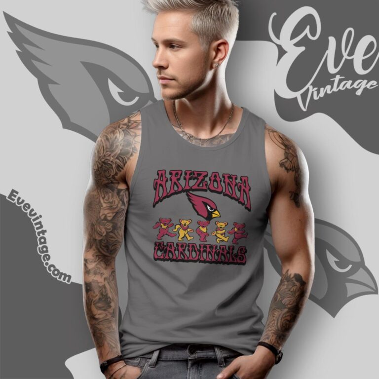 Dancing Bears Arizona Cardinals Grateful Dead Shirt Tank Top Racerback Dancing Bears Arizona Cardinals Grateful Dead Shirt Tank Top Racerback