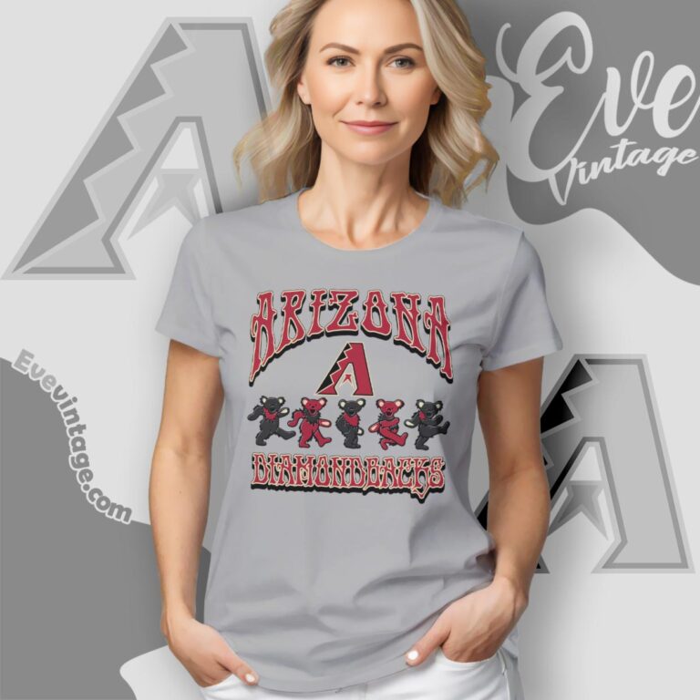 Dancing Bears Arizona Diamondbacks Grateful Dead Shirt Women T Shirt Dancing Bears Arizona Diamondbacks Grateful Dead Shirt Women T Shirt