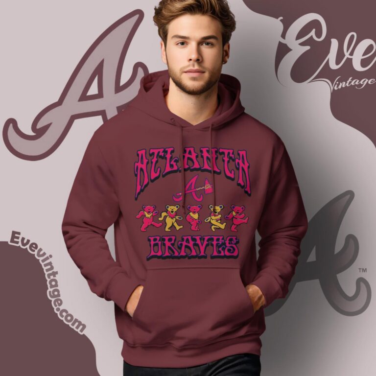 Dancing Bears Atlanta Braves Grateful Dead Shirt Hoodie Dancing Bears Atlanta Braves Grateful Dead Shirt Hoodie