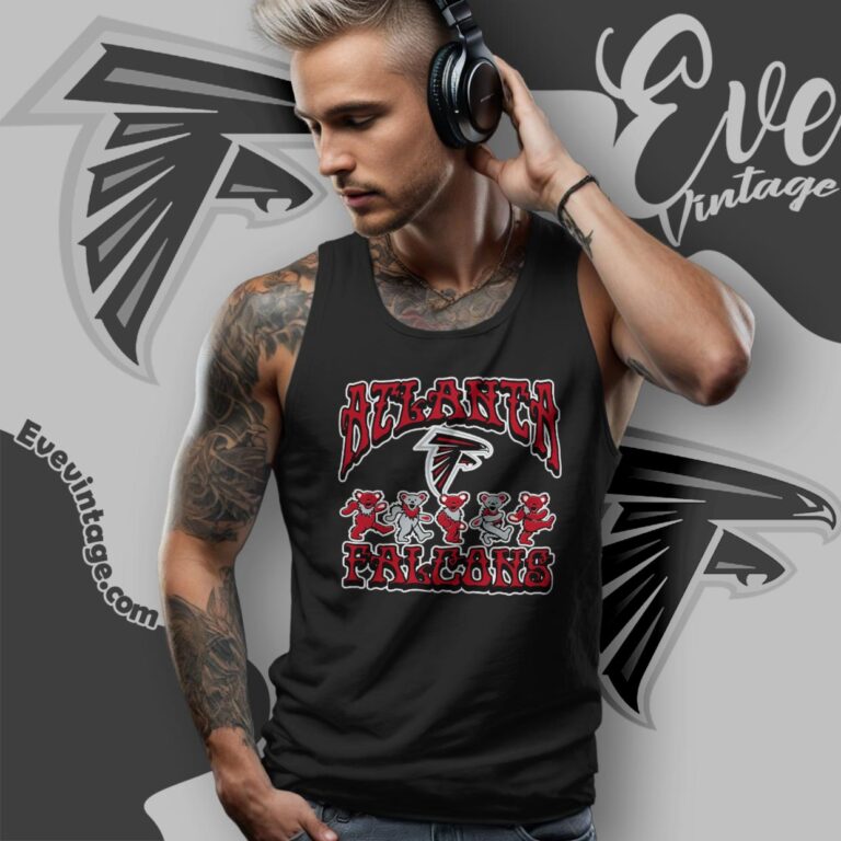 Dancing Bears Atlanta Falcons Grateful Dead Shirt Tank Top Racerback Dancing Bears Atlanta Falcons Grateful Dead Shirt Tank Top Racerback