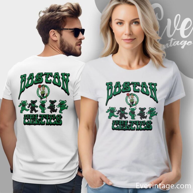 Dancing Bears Boston Celtics Grateful Dead Shirt Women T Shirt Dancing Bears Boston Celtics Grateful Dead Shirt Women T Shirt
