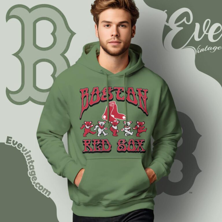 Dancing Bears Boston Red Sox Grateful Dead Shirt Hoodie Dancing Bears Boston Red Sox Grateful Dead Shirt Hoodie