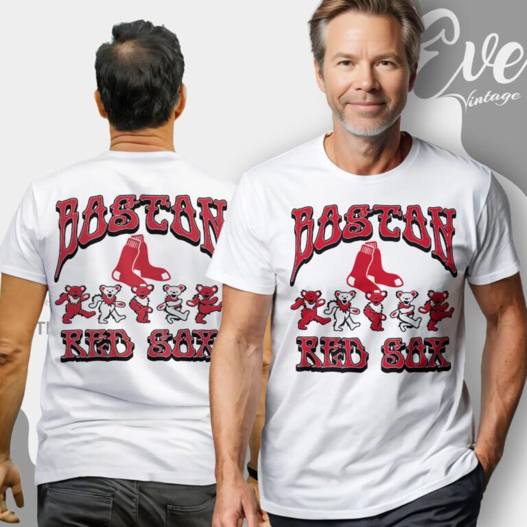 Dancing Bears Boston Red Sox Grateful Dead Shirt T Shirt Dancing Bears Boston Red Sox Grateful Dead Shirt T Shirt