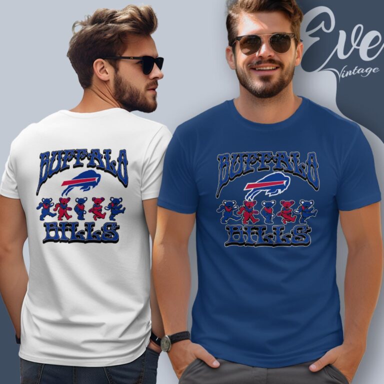 Dancing Bears Buffalo Bills Grateful Dead Shirt T Shirt Dancing Bears Buffalo Bills Grateful Dead Shirt T Shirt