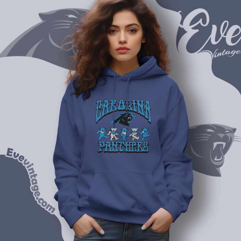 Dancing Bears Carolina Panthers Grateful Dead Shirt Hoodie Dancing Bears Carolina Panthers Grateful Dead Shirt Hoodie