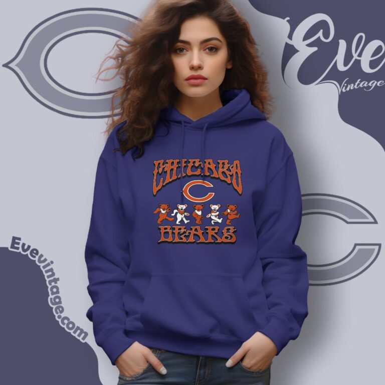 Dancing Bears Chicago Bears Grateful Dead Shirt Hoodie Dancing Bears Chicago Bears Grateful Dead Shirt Hoodie