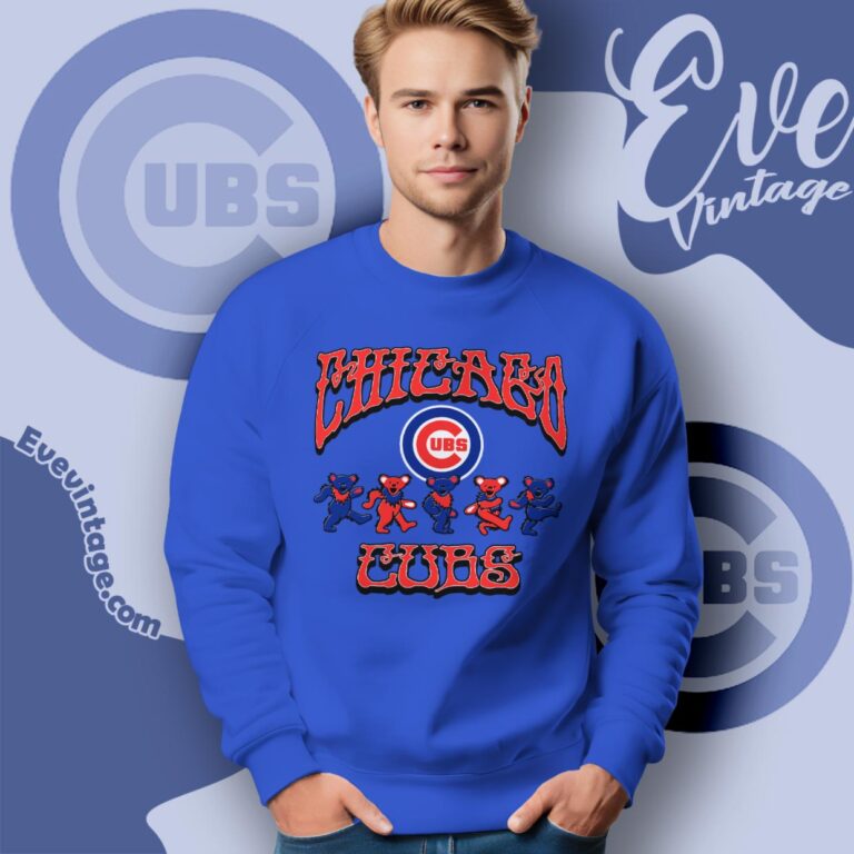 Dancing Bears Chicago Cubs Grateful Dead Shirt Sweatshirt Dancing Bears Chicago Cubs Grateful Dead Shirt Sweatshirt