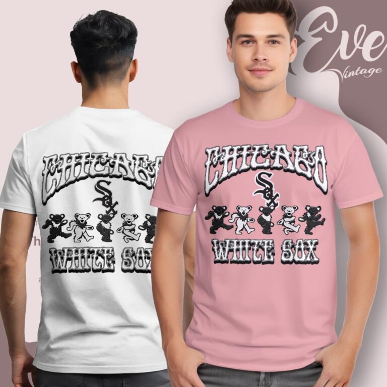 Dancing Bears Chicago White Sox Grateful Dead Shirt T Shirt Dancing Bears Chicago White Sox Grateful Dead Shirt T Shirt