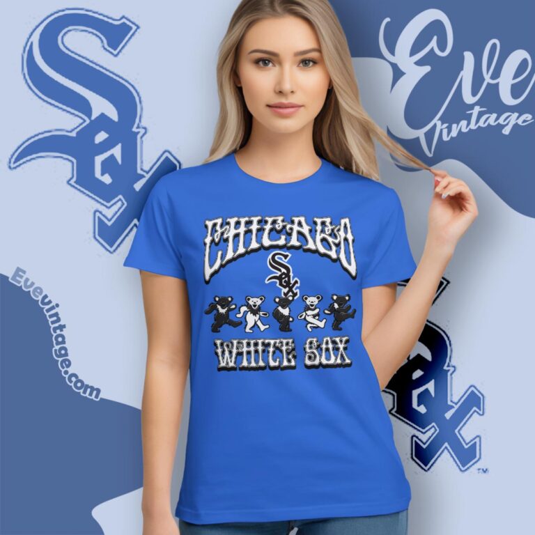 Dancing Bears Chicago White Sox Grateful Dead Shirt Women T Shirt Dancing Bears Chicago White Sox Grateful Dead Shirt Women T Shirt