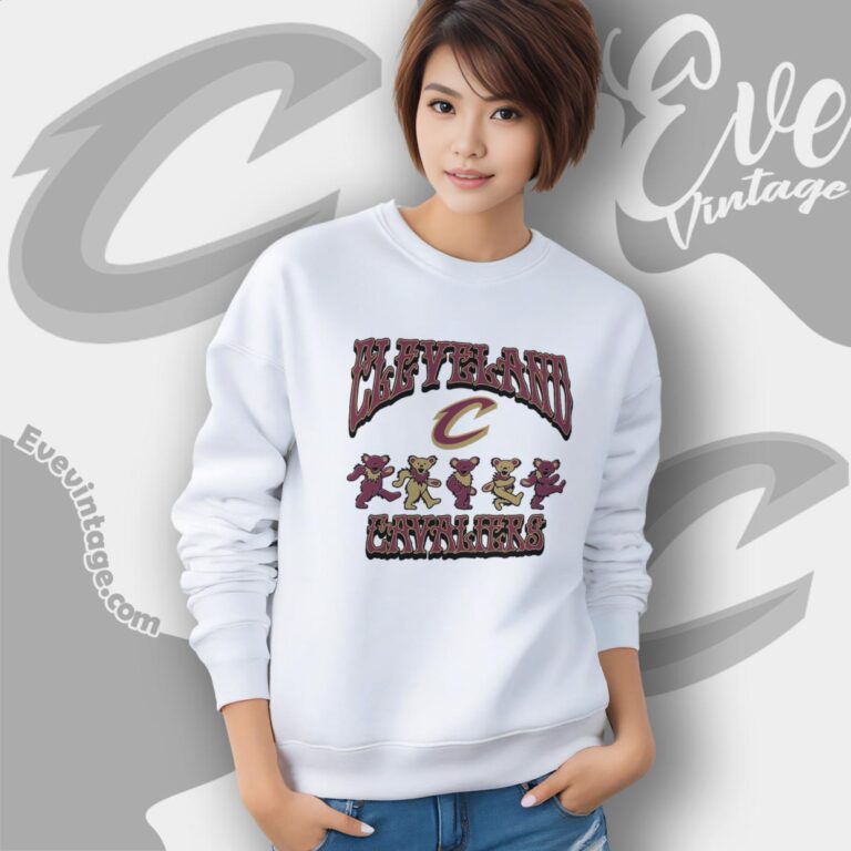 Dancing Bears Cleveland Cavaliers Grateful Dead Shirt Sweatshirt Dancing Bears Cleveland Cavaliers Grateful Dead Shirt Sweatshirt
