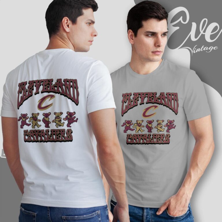 Dancing Bears Cleveland Cavaliers Grateful Dead Shirt T Shirt Dancing Bears Cleveland Cavaliers Grateful Dead Shirt T Shirt
