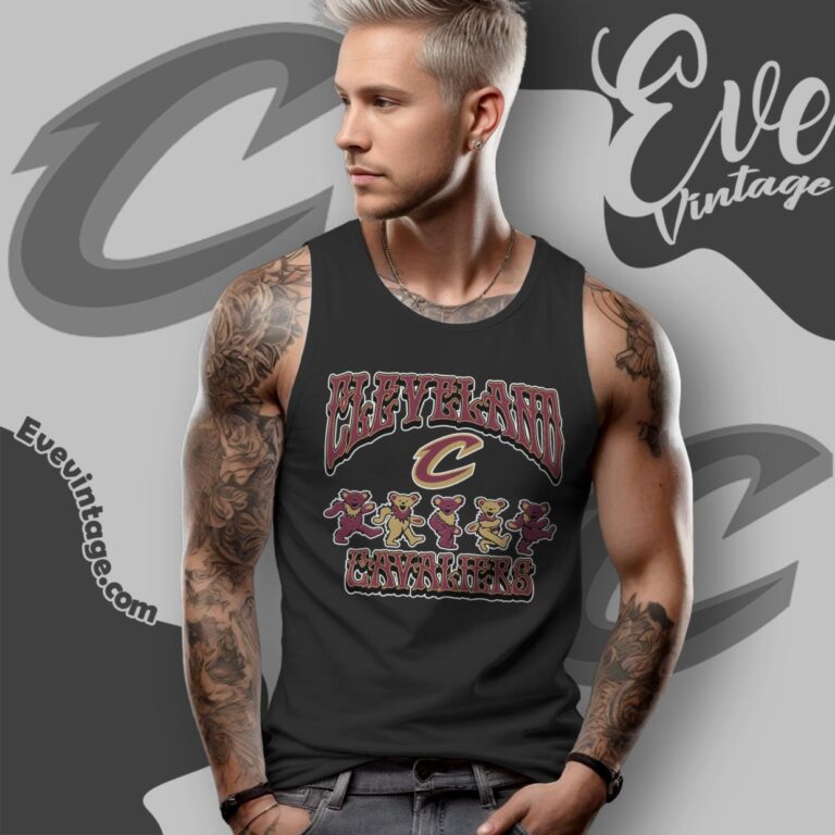 Dancing Bears Cleveland Cavaliers Grateful Dead Shirt Tank Top Racerback Dancing Bears Cleveland Cavaliers Grateful Dead Shirt Tank Top Racerback