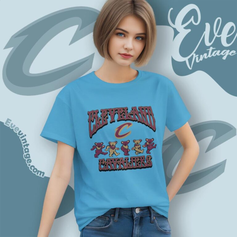 Dancing Bears Cleveland Cavaliers Grateful Dead Shirt Women T Shirt Dancing Bears Cleveland Cavaliers Grateful Dead Shirt Women T Shirt