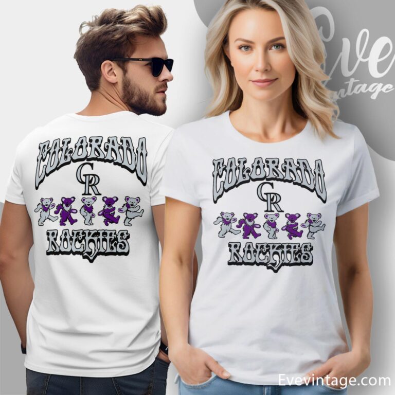 Dancing Bears Colorado Rockies Grateful Dead Shirt Women T Shirt Dancing Bears Colorado Rockies Grateful Dead Shirt Women T Shirt