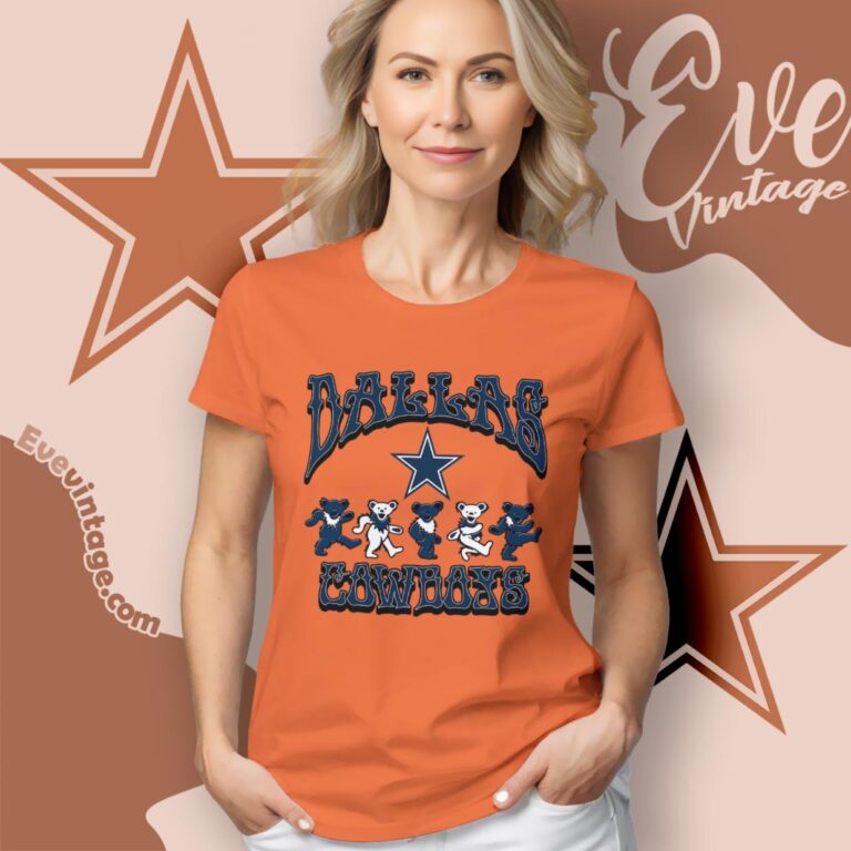 Dancing Bears Dallas Cowboys Grateful Dead Shirt Women T Shirt Dancing Bears Dallas Cowboys Grateful Dead Shirt Women T Shirt