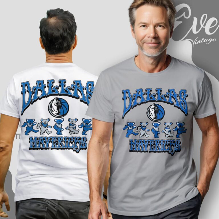 Dancing Bears Dallas Mavericks Grateful Dead Shirt T Shirt Dancing Bears Dallas Mavericks Grateful Dead Shirt T Shirt