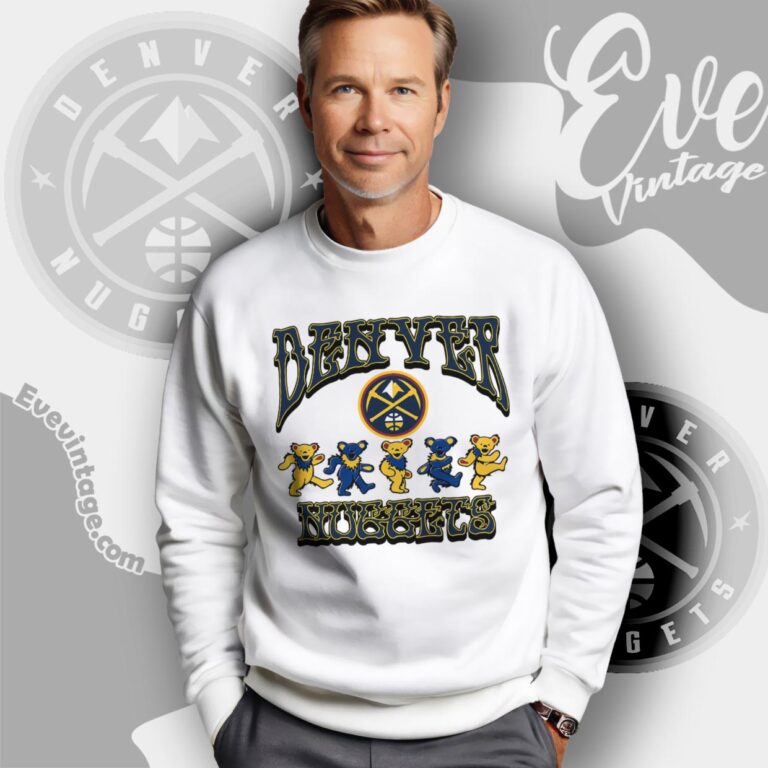Dancing Bears Denver Nuggets Grateful Dead Shirt Sweatshirt Dancing Bears Denver Nuggets Grateful Dead Shirt Sweatshirt