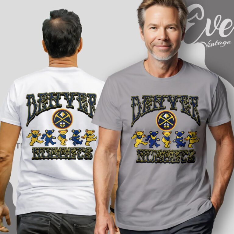 Dancing Bears Denver Nuggets Grateful Dead Shirt T Shirt Dancing Bears Denver Nuggets Grateful Dead Shirt T Shirt