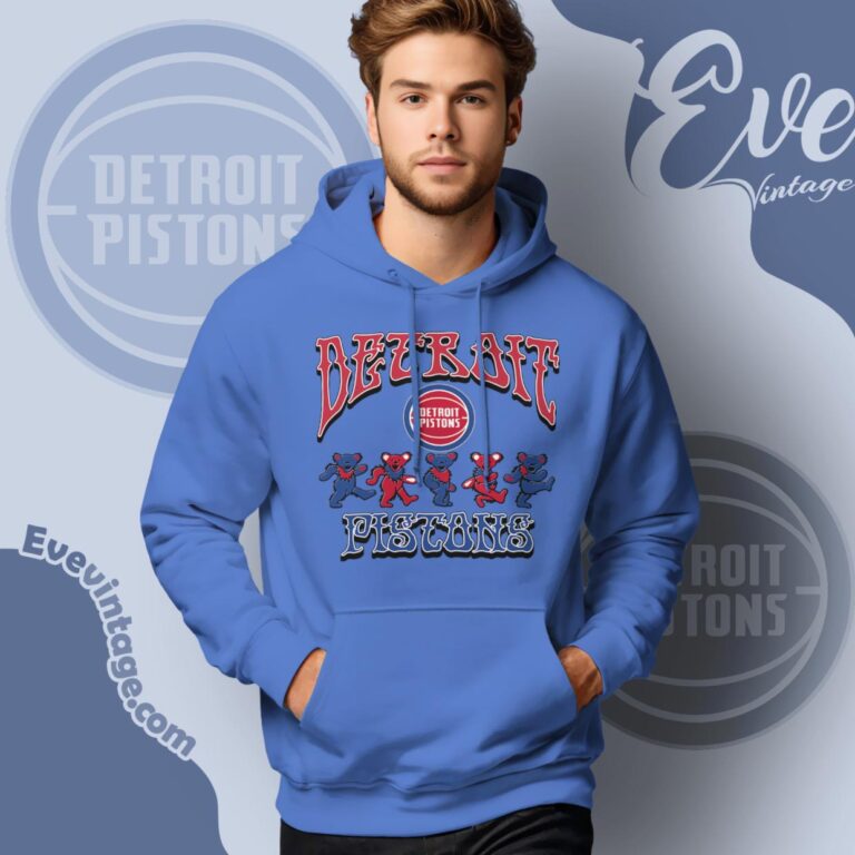 Dancing Bears Detroit Pistons Grateful Dead Shirt Hoodie Dancing Bears Detroit Pistons Grateful Dead Shirt Hoodie