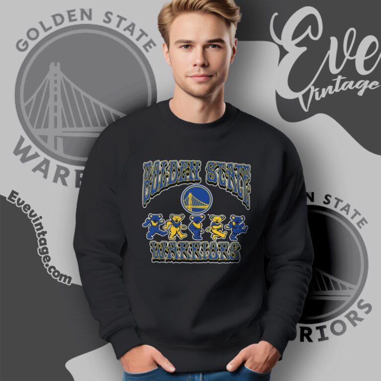 Dancing Bears Golden State Warriors Grateful Dead Shirt Sweatshirt Dancing Bears Golden State Warriors Grateful Dead Shirt Sweatshirt