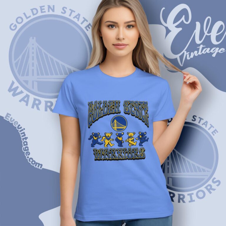 Dancing Bears Golden State Warriors Grateful Dead Shirt Women T Shirt Dancing Bears Golden State Warriors Grateful Dead Shirt Women T Shirt