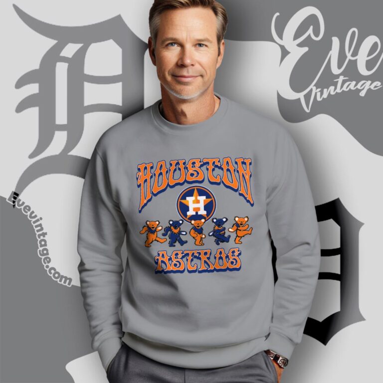 Dancing Bears Houston Astros Grateful Dead Shirt Sweatshirt Dancing Bears Houston Astros Grateful Dead Shirt Sweatshirt