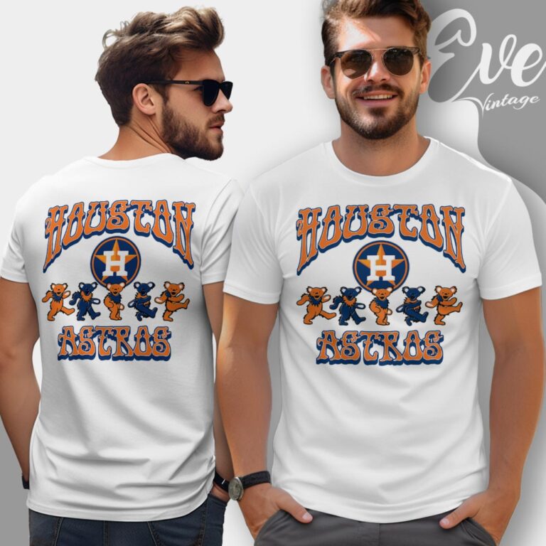 Dancing Bears Houston Astros Grateful Dead Shirt T Shirt Dancing Bears Houston Astros Grateful Dead Shirt T Shirt
