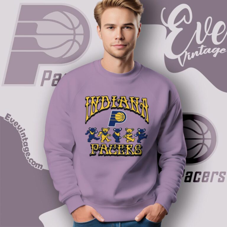 Dancing Bears Indiana Pacers Grateful Dead Shirt Sweatshirt Dancing Bears Indiana Pacers Grateful Dead Shirt Sweatshirt