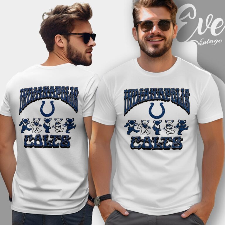 Dancing Bears Indianapolis Colts Grateful Dead Shirt T Shirt Dancing Bears Indianapolis Colts Grateful Dead Shirt T Shirt