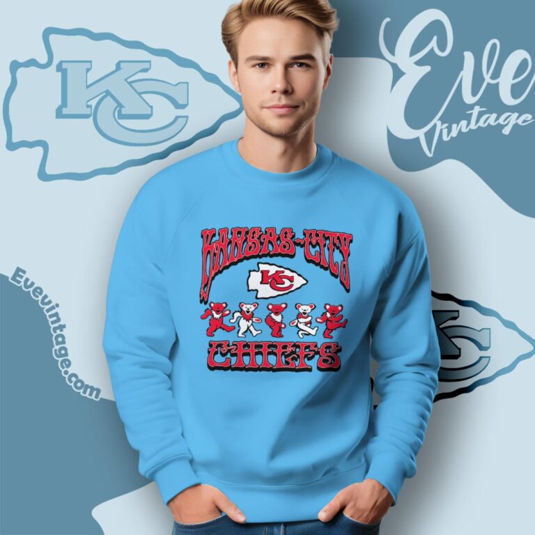 Dancing Bears Kansas City Chiefs Grateful Dead Shirt Sweatshirt Dancing Bears Kansas City Chiefs Grateful Dead Shirt Sweatshirt