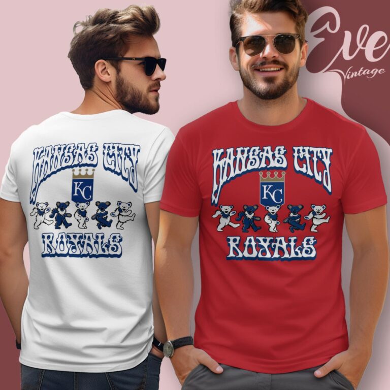 Dancing Bears Kansas City Royals Grateful Dead Shirt T Shirt Dancing Bears Kansas City Royals Grateful Dead Shirt T Shirt