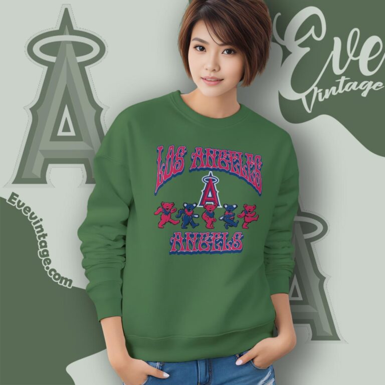 Dancing Bears Los Angeles Angels Grateful Dead Shirt Sweatshirt Dancing Bears Los Angeles Angels Grateful Dead Shirt Sweatshirt